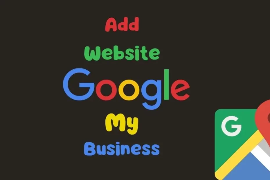 add website to google my business